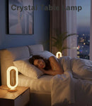 Modern Style Led Touch Modern Crystal Table Lamp For Bedroom Restaurant Bar Bedside Night Light Rechargeable Table Lamp