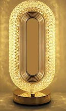 Modern Style Led Touch Modern Crystal Table Lamp For Bedroom Restaurant Bar Bedside Night Light Rechargeable Table Lamp