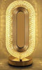 Modern Style Led Touch Modern Crystal Table Lamp For Bedroom Restaurant Bar Bedside Night Light Rechargeable Table Lamp
